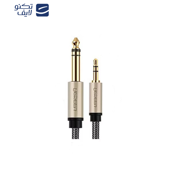 کابل تبدیل صدا 3.5mm به 6.35mm یوگرین مدل 10629 طول 3 متر کابل تبدیل صدا 3.5mm به 6.35mm یوگرین مدل 10629 طول 3 متر