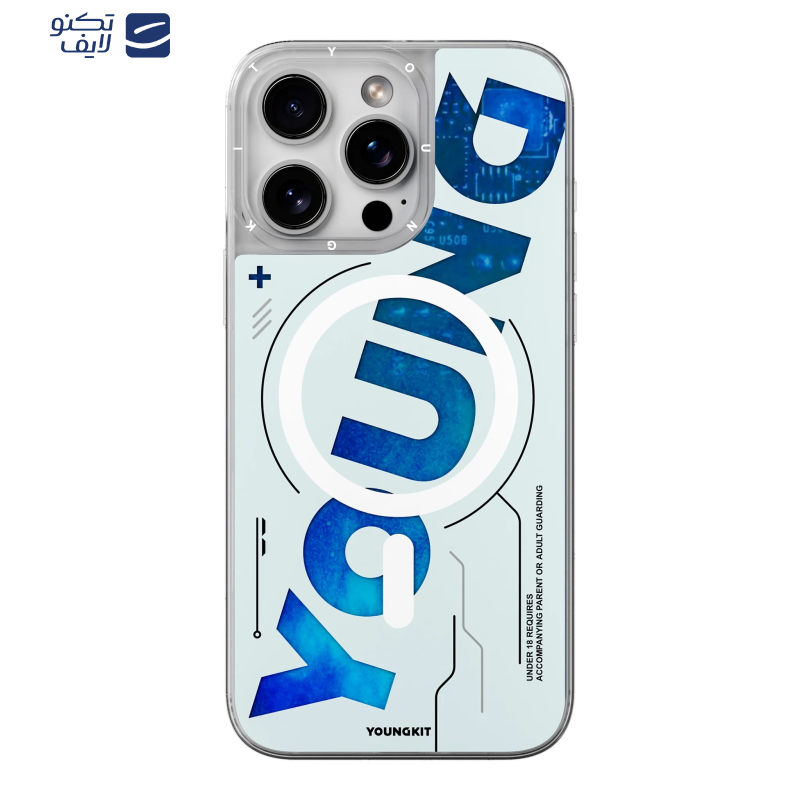 کاور یانگ کیت مدل Futuristic Magsafe 002 مناسب برای گوشی موبایل اپل iPhone 16 Pro Max  کاور یانگ کیت مدل Futuristic Magsafe 002 مناسب برای گوشی موبایل اپل iPhone 16 Pro Max