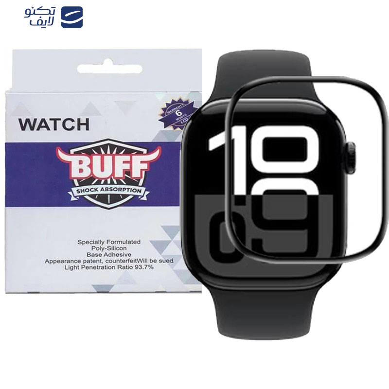 محافظ صفحه نمایش بوف مدل FullGlue-G مناسب برای اپل واچ سری 10 سایز 42 میلی متری  محافظ صفحه نمایش بوف مدل FullGlue-G مناسب برای اپل واچ سری 10 سایز 42 میلی متری