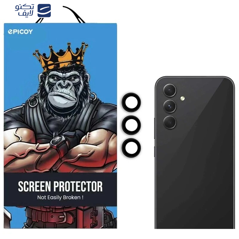 محافظ لنز دوربین اپیکوی مدل Chelipa مناسب برای گوشی موبایل سامسونگ Galaxy S24 FE / A55 / A35 محافظ لنز دوربین اپیکوی مدل Chelipa مناسب برای گوشی موبایل سامسونگ Galaxy S24 FE / A55 / A35
