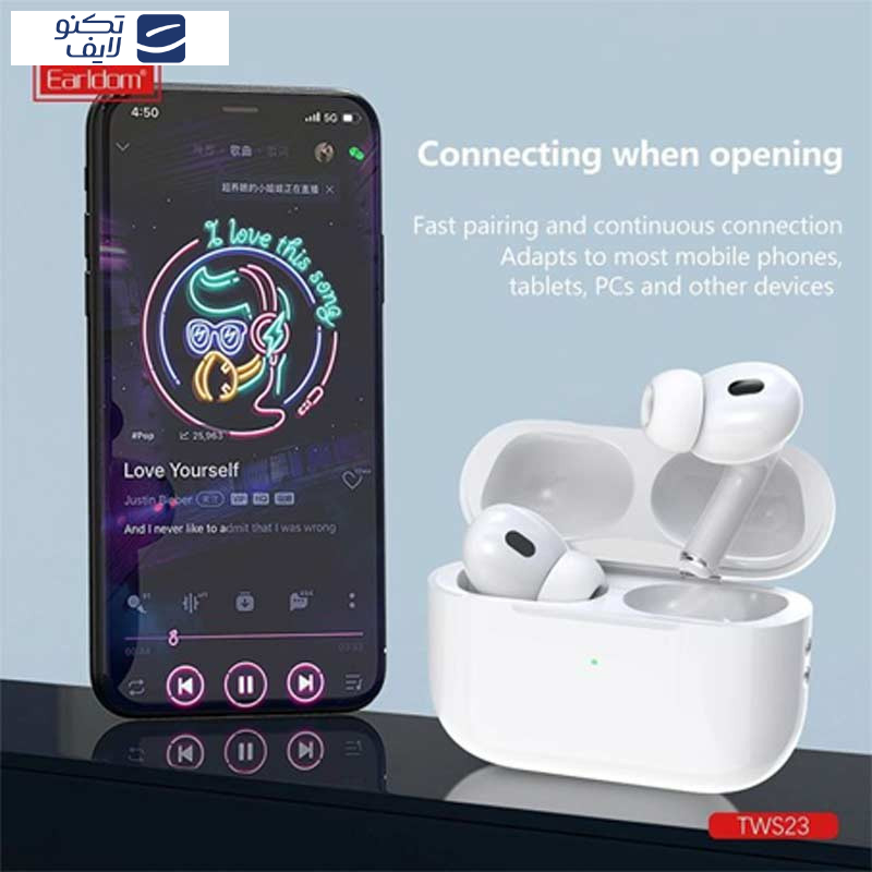 هندزفری بلوتوثی ارلدام مدل ET-TWS23 هندزفری بلوتوثی ارلدام مدل ET-TWS23