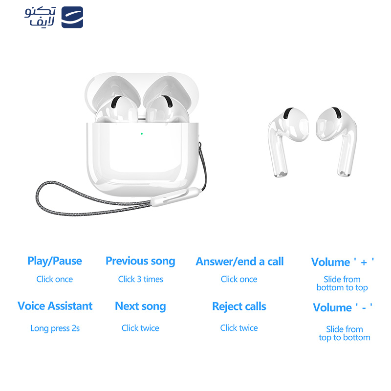 هدفون بلوتوثی ارلدام مدل ET-TWS37 هدفون بلوتوثی ارلدام مدل ET-TWS37