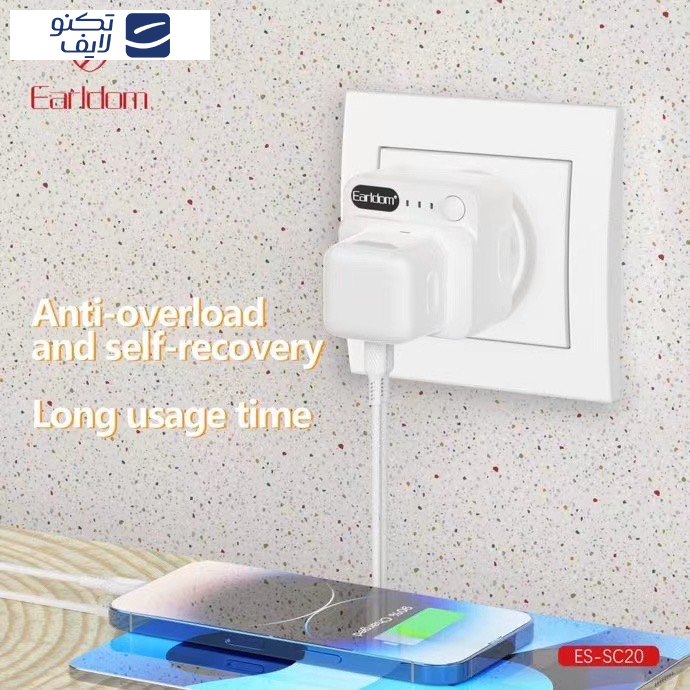 مبدل برق ارلدام مدل ES-SC20 مبدل برق ارلدام مدل ES-SC20