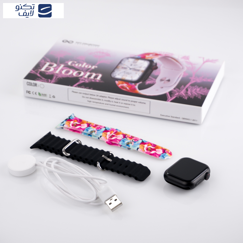 ساعت هوشمند گیفت کالکشن مدل Color Bloom ساعت هوشمند گیفت کالکشن مدل Color Bloom
