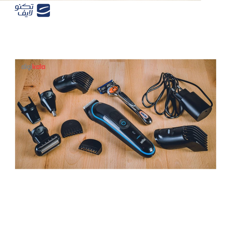 ست ماشین اصلاح موی صورت و بدن براون مدل MGK 5280 ست ماشین اصلاح موی صورت و بدن براون مدل MGK 5280