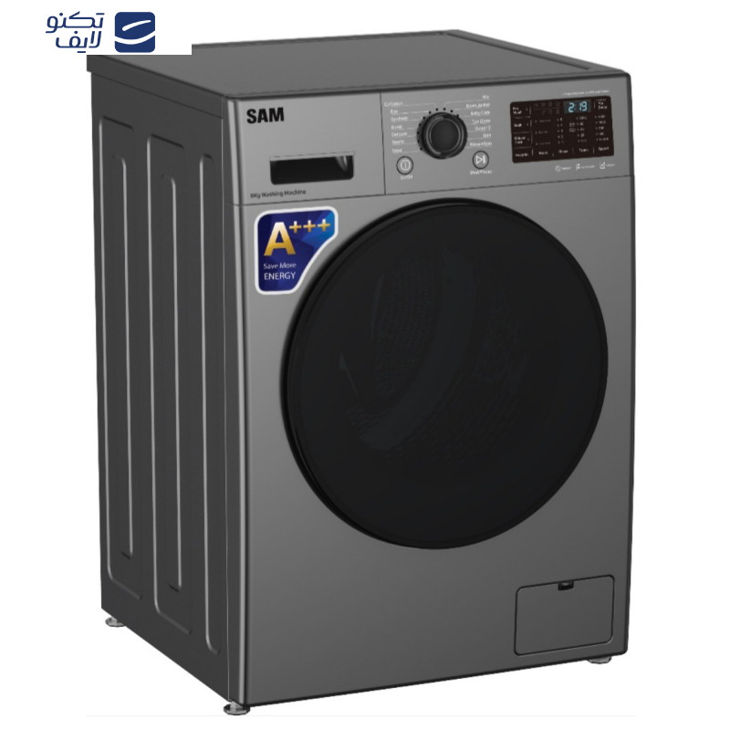 ماشین لباسشویی سام الکترونیک مدل BL-Q1465/I ظرفیت 8 کیلوگرم ماشین لباسشویی سام الکترونیک مدل BL-Q1465/I ظرفیت 8 کیلوگرم