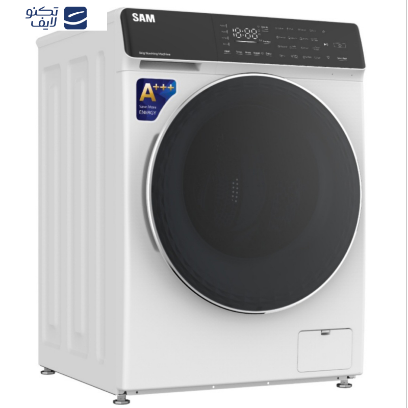 ماشین لباسشویی سام الکترونیک مدل DD-P1485/W ظرفیت 9 کیلوگرم ماشین لباسشویی سام الکترونیک مدل DD-P1485/W ظرفیت 9 کیلوگرم