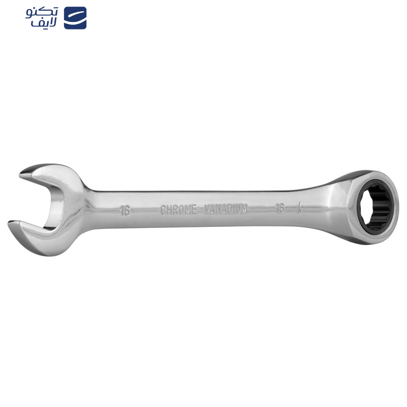 آچار یکسر تخت و یک سر جغجغه رونیکس مدل RH-2166 سایز 16 آچار یکسر تخت و یک سر جغجغه رونیکس مدل RH-2166 سایز 16