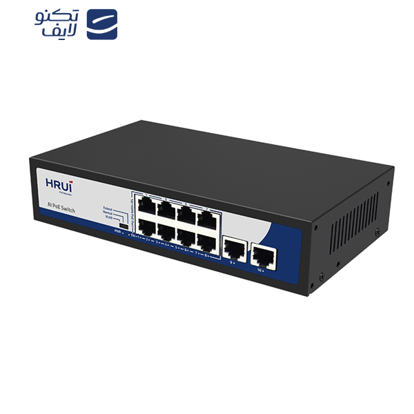 سوئیچ 8 پورت POE اچ آر یو آی HR900-AF-82N  سوئیچ 8 پورت POE اچ آر یو آی HR900-AF-82N