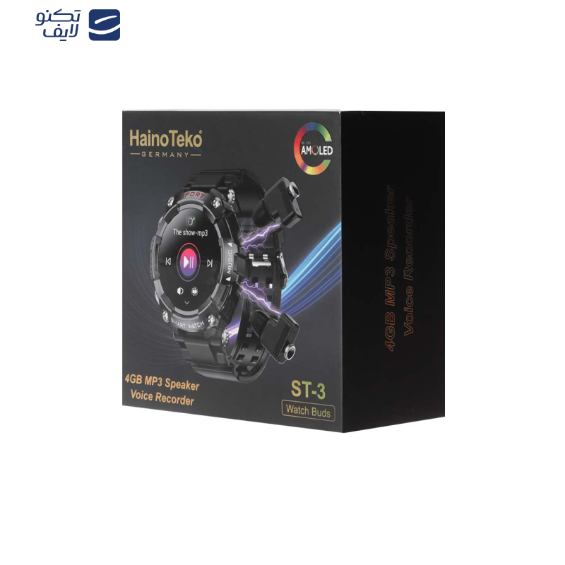 ساعت هوشمند هاینو تکو مدل edition three st3 wirless ساعت هوشمند هاینو تکو مدل edition three st3 wirless