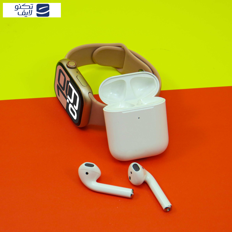 ساعت هوشمند ورنا مدل W46 MAX به همراه هندزفری   ایرپاد ساعت هوشمند ورنا مدل W46 MAX به همراه هندزفری   ایرپاد