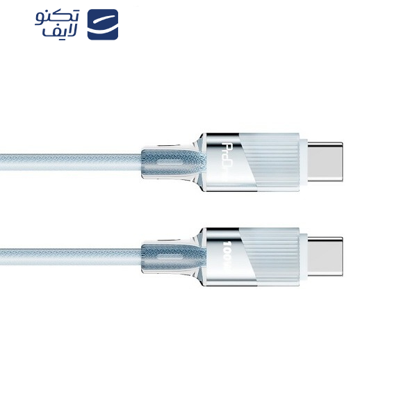 کابل usb-c پرووان مدل PCC133 طول 1 متر کابل usb-c پرووان مدل PCC133 طول 1 متر