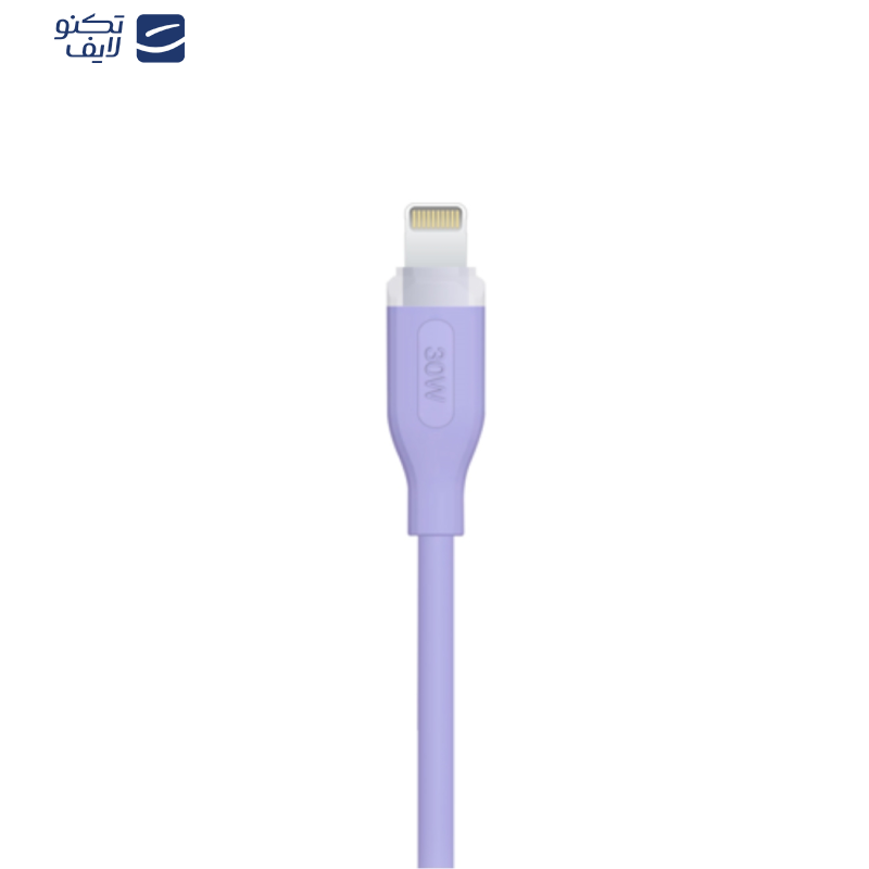 کابل تبدیل USB-C به لایتنینگ پرووان مدل PCC122 طول 1 متر کابل تبدیل USB-C به لایتنینگ پرووان مدل PCC122 طول 1 متر
