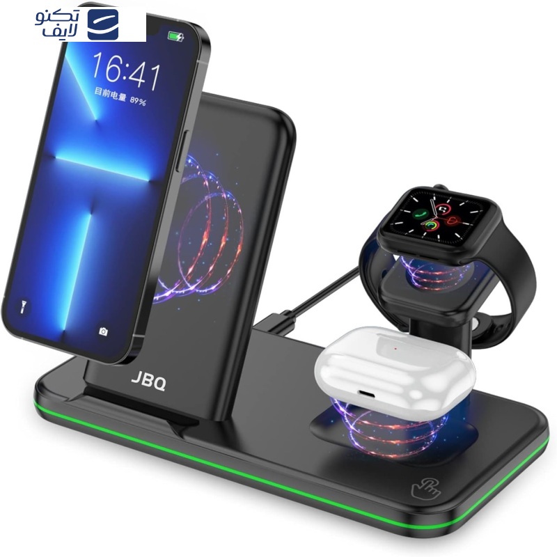 شارژر بی سیم جی بی کیو مدل WLC-31 شارژر بی سیم جی بی کیو مدل WLC-31