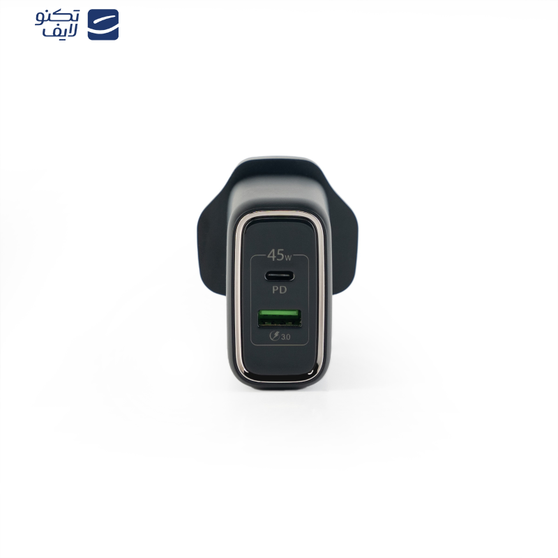 شارژر دیواری 45 وات جی بی کیو مدل HC-745 شارژر دیواری 45 وات جی بی کیو مدل HC-745