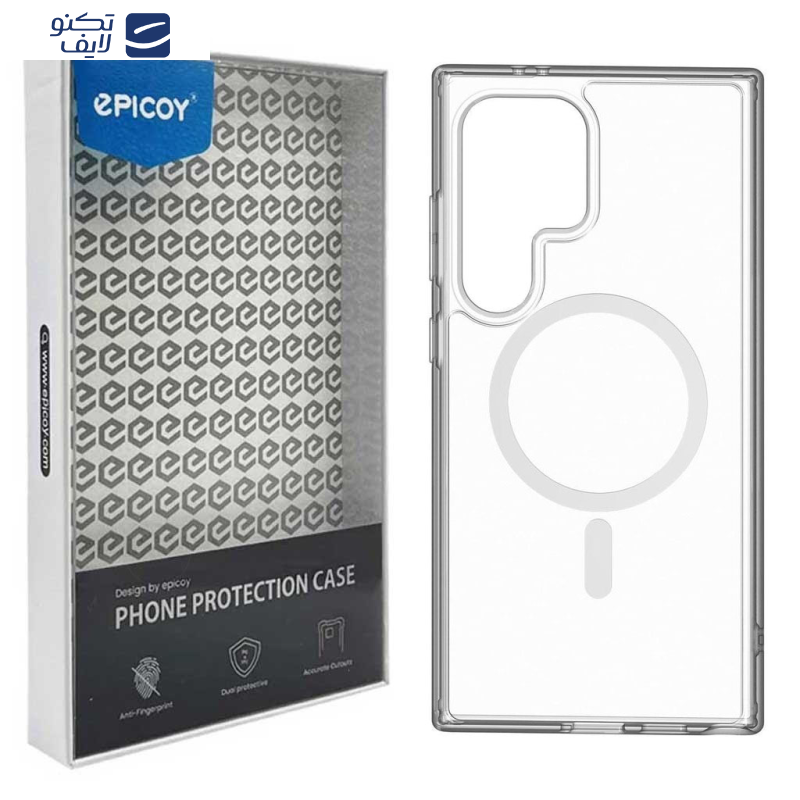 کاور اپیکوی مدل Transparent Magsafe مناسب برای گوشی موبایل سامسونگ Galaxy S25 Ultra کاور اپیکوی مدل Transparent Magsafe مناسب برای گوشی موبایل سامسونگ Galaxy S25 Ultra