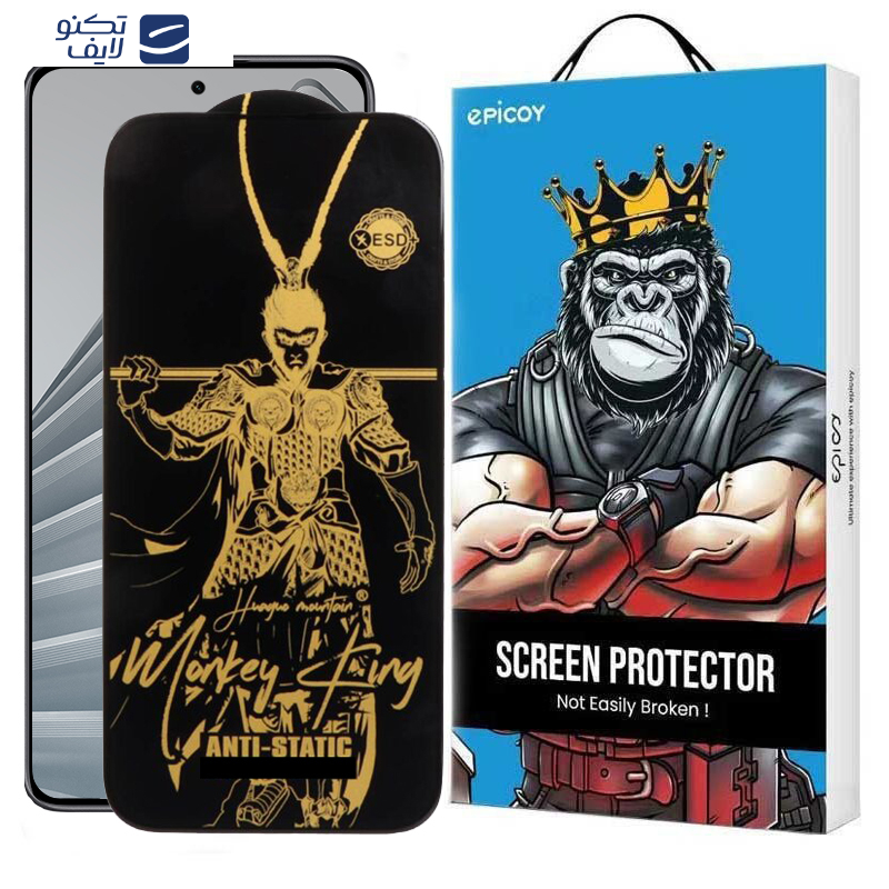 محافظ صفحه نمایش اپیکوی مدل Wukong ESD مناسب برای گوشی موبایل شیائومی Redmi Note 14 4G/5G/Turbo 4 محافظ صفحه نمایش اپیکوی مدل Wukong ESD مناسب برای گوشی موبایل شیائومی Redmi Note 14 4G/5G/Turbo 4