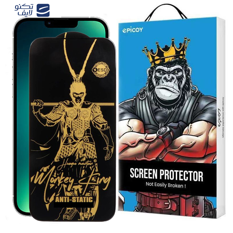 محافظ صفحه نمایش اپیکوی مدل Wukong ESD مناسب برای گوشی موبایل اپل iphone 14 Plus/13 Pro Max محافظ صفحه نمایش اپیکوی مدل Wukong ESD مناسب برای گوشی موبایل اپل iphone 14 Plus/13 Pro Max