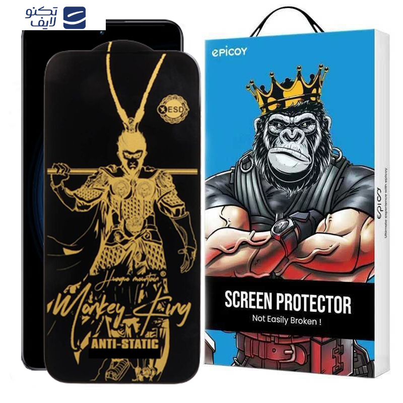 محافظ صفحه نمایش اپیکوی مدل Wukong ESD مناسب برای گوشی موبایل شیائومی Redmi K50/K50 Pro/K50 Gaming/K50 Ultra محافظ صفحه نمایش اپیکوی مدل Wukong ESD مناسب برای گوشی موبایل شیائومی Redmi K50/K50 Pro/K50 Gaming/K50 Ultra