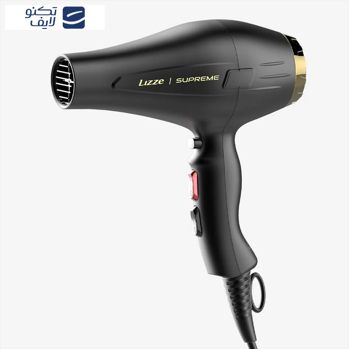 سشوار حرفه ای لیز مدل Supreme، موتور AC با توان مصرفی 2600 وات، دارای قابلیت باد سرد، با حالت صافکننده و خشککننده، وزن 480 گرم، تنظیم حرارت 3 حالته، کنترل سرعت 2 حالته، 2 عدد سری متمرکزکننده سشوار حرفه ای لیز مدل Supreme، موتور AC با توان مصرفی 2600 وات، دارای قابلیت باد سرد، با حالت صافکننده و خشککننده، وزن 480 گرم، تنظیم حرارت 3 حالته، کنترل سرعت 2 حالته، 2 عدد سری متمرکزکننده