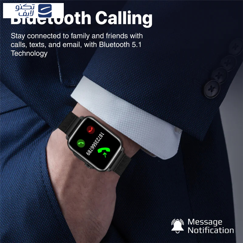 ساعت هوشمند پرومیت مدل PROWATCH-B18.Black 