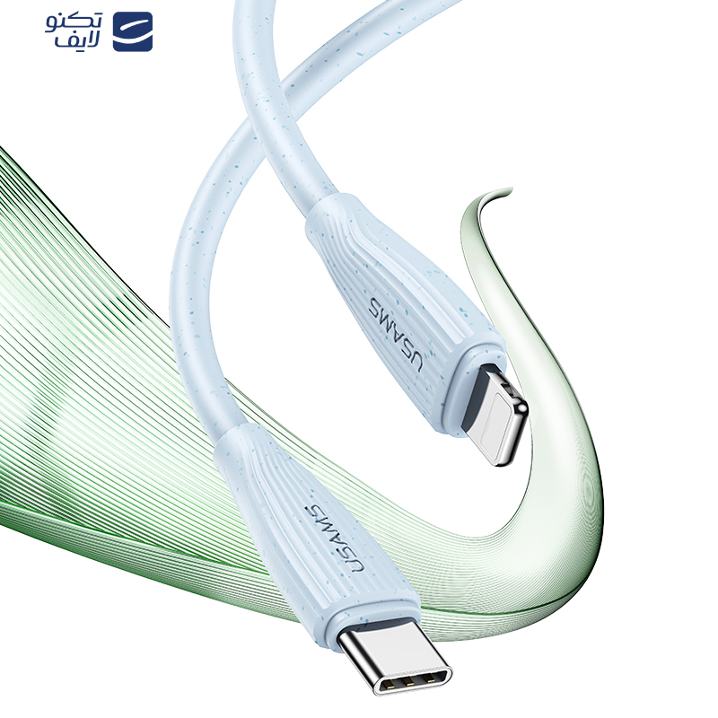 کابل تبدیل USB-C به لایتنینگ یوسمز مدل SJ717-30W طول 1.2 متر کابل تبدیل USB-C به لایتنینگ یوسمز مدل SJ717-30W طول 1.2 متر