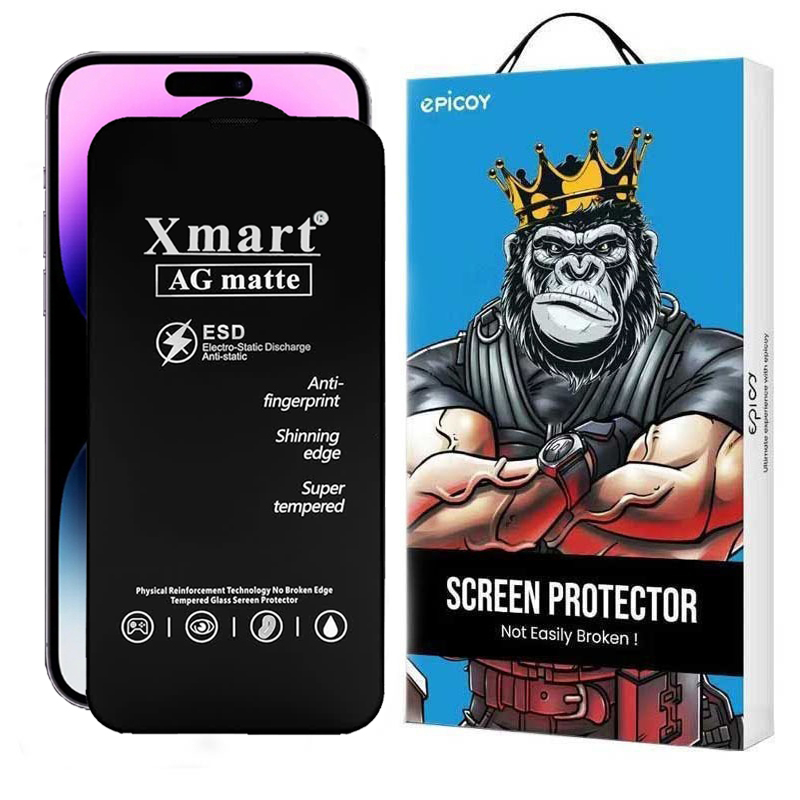 gallery-گلس گوشی مات اپل iPhone 16 Plus 15 Plus 14 Pro Max اپیکوی مدل Xmart Ag Matte copy.png gallery-گلس گوشی مات اپل iPhone 16 Plus 15 Plus 14 Pro Max اپیکوی مدل Xmart Ag Matte copy.png