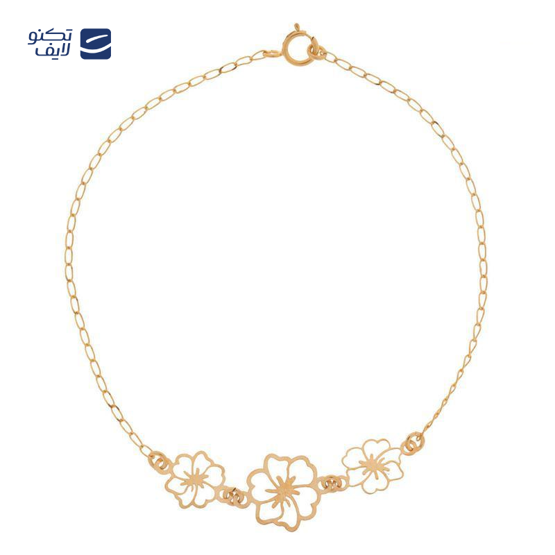 gallery-دستبند طلا زنانه با بافت طرح کارتیه قو طلایی کد B036397 copy.png