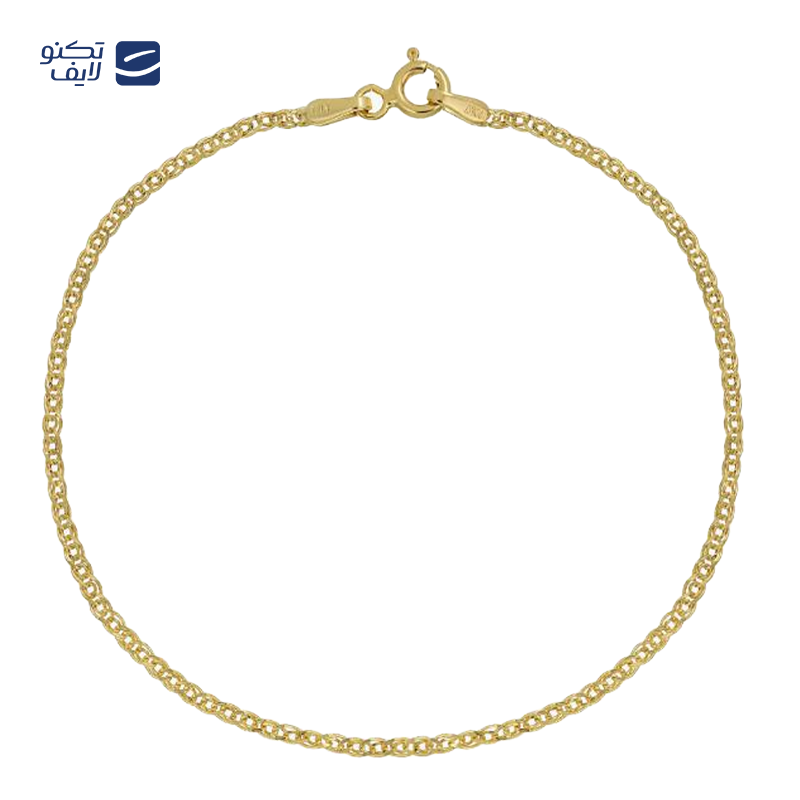 gallery-دستبند طلا زنانه طرح تو مرا جان و جهانی در قاب قو طلایی کد B005107 copy.png