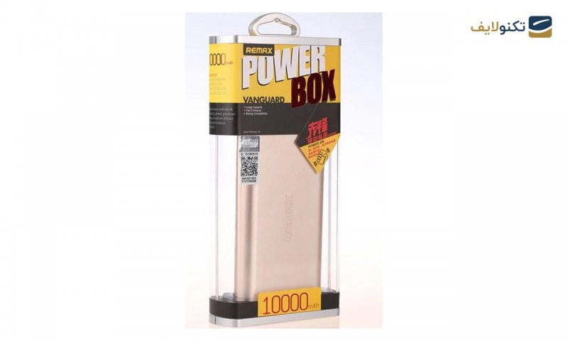 پاوربانک ریمکس مدل Vanguard با ظرفیت 10000 میلی آمپر ساعت