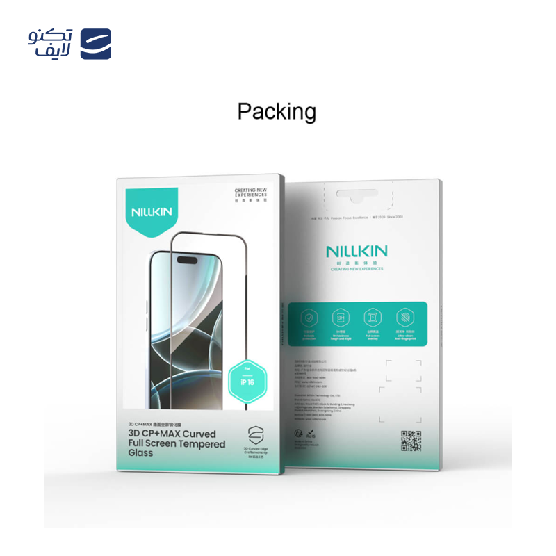 محافظ صفحه نمایش نیلکین مدل CP Plus Max مناسب برای گوشی موبایل اپل iPhone 16/15/14 Pro محافظ صفحه نمایش نیلکین مدل CP Plus Max مناسب برای گوشی موبایل اپل iPhone 16/15/14 Pro