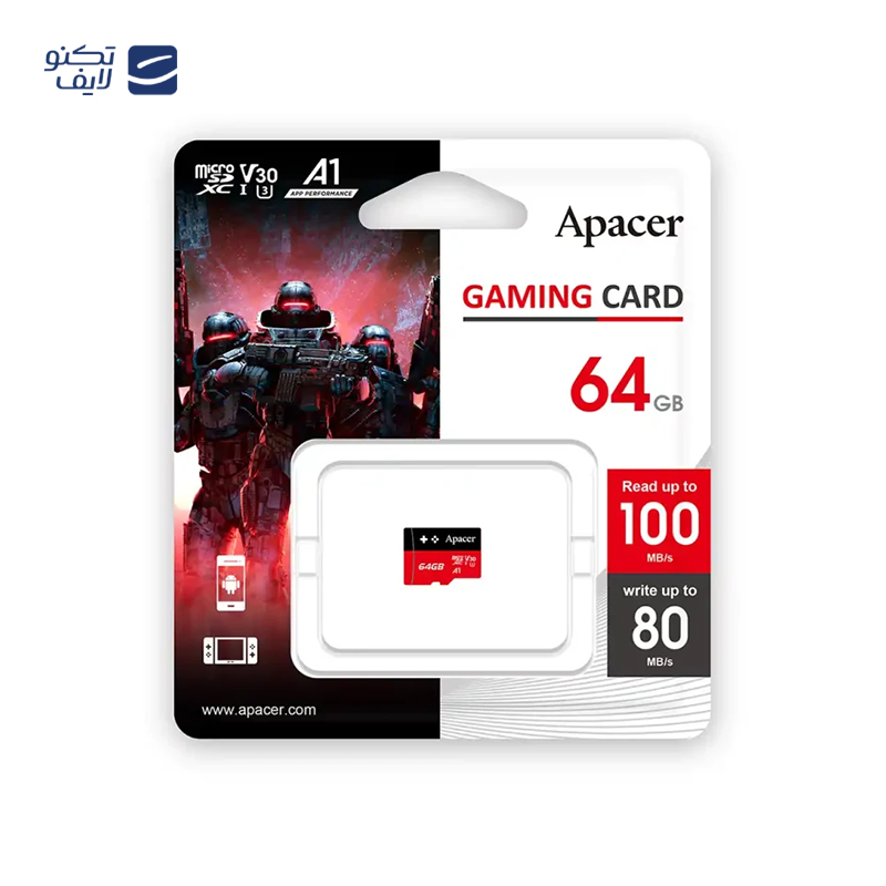 gallery-کارت حافظه microSDXC اپیسر مدل Rioo A2 V30 استاندارد UHS-I U3 ظرفیت 64 گیگابایت به همراه آداپتور SD copy.png gallery-کارت حافظه microSDXC اپیسر مدل Rioo A2 V30 استاندارد UHS-I U3 ظرفیت 64 گیگابایت به همراه آداپتور SD copy.png