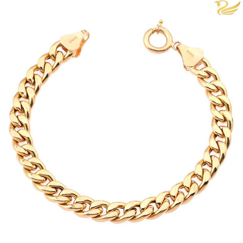 دستبند طلا 18عیار زنانه طرح کارتیه 150 دستبند طلا 18عیار زنانه طرح کارتیه 150