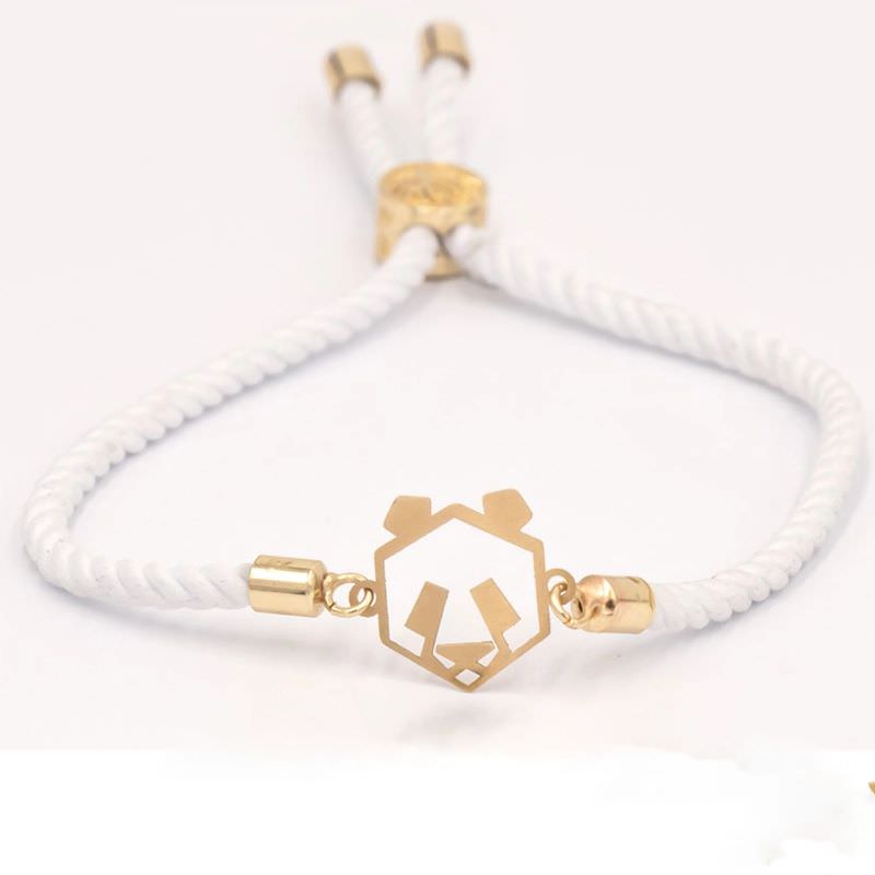 دستبند طلا 18عیار زنانه طرح پاندا اورگامی دستبند طلا 18عیار زنانه طرح پاندا اورگامی