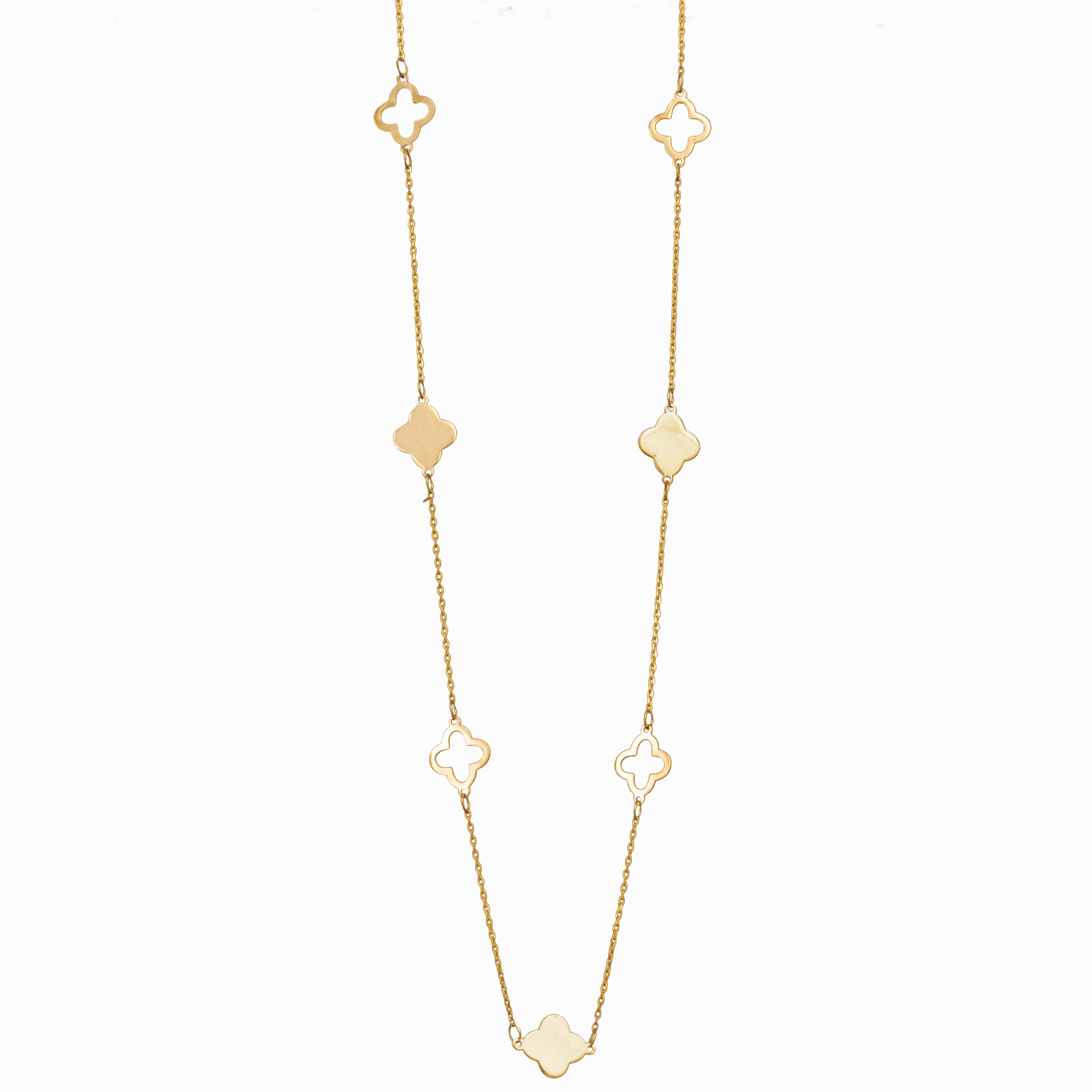 گردنبند ونکلیف مینیمال طلا 18 عیار گردنبند ونکلیف مینیمال طلا 18 عیار