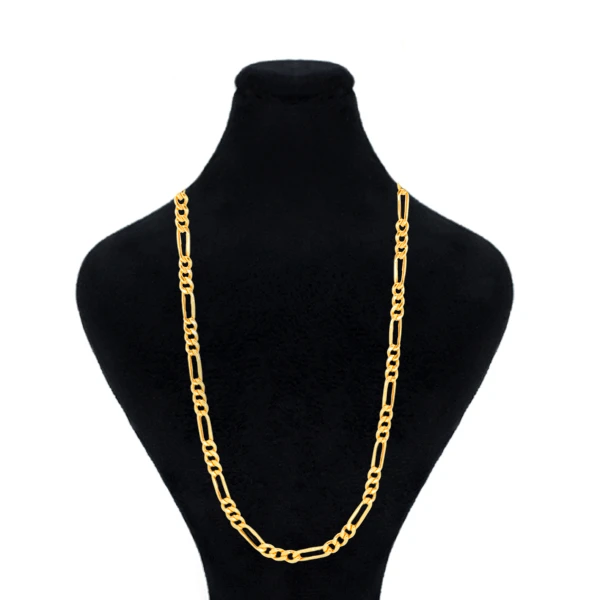 گردنبند طلا 18 عیار زنانه مدل فیگارو 3 گردنبند طلا 18 عیار زنانه مدل فیگارو 3