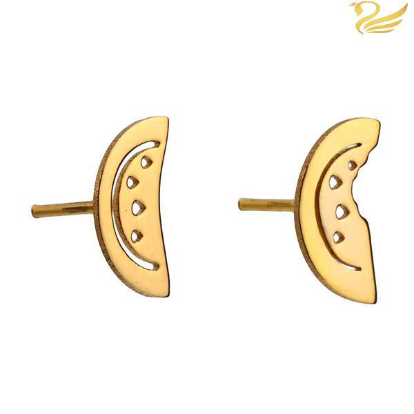 گوشواره طلای 18عیار طرح هندوانه گوشواره طلای 18عیار طرح هندوانه