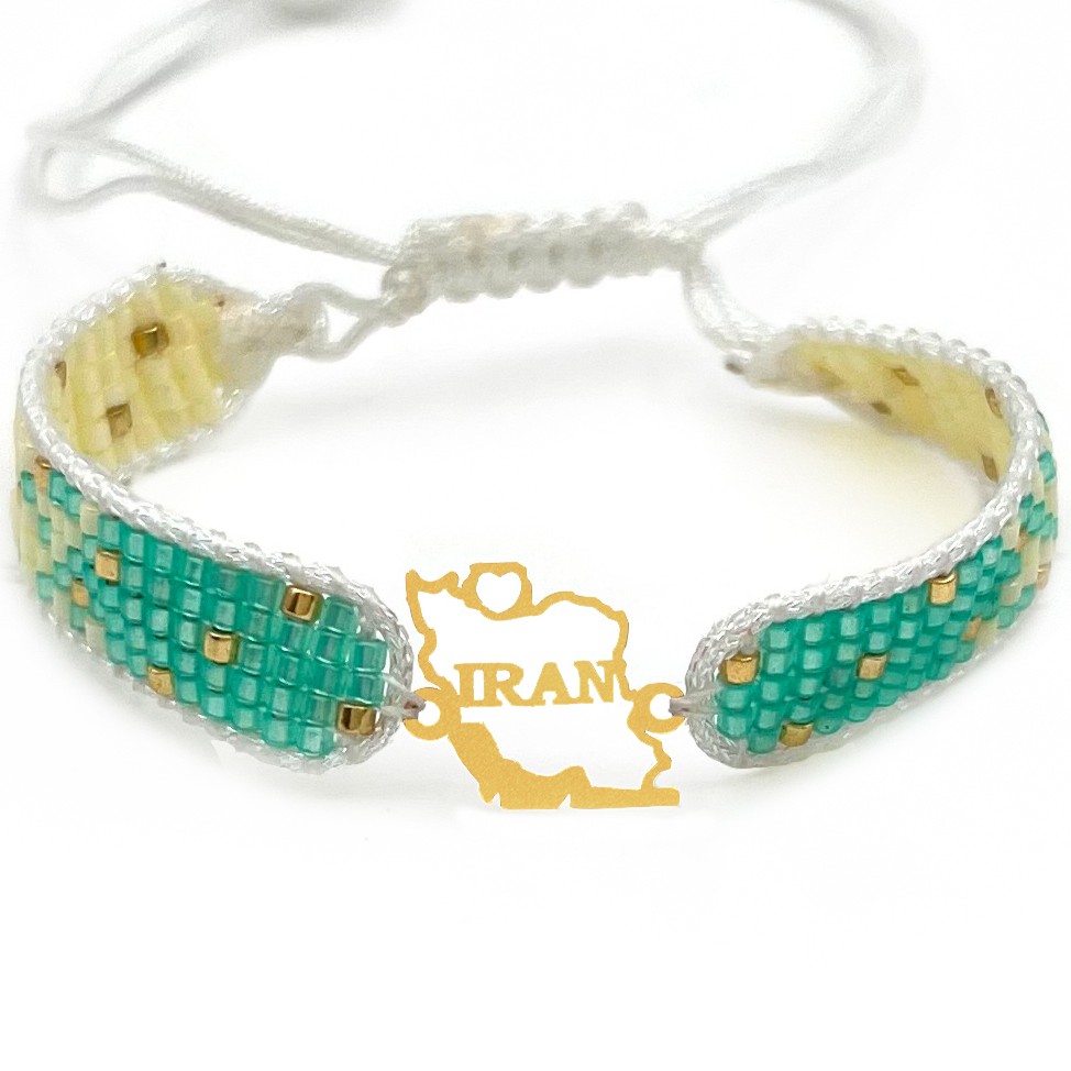 دستنبد طلا زنانه با پلاک طلا میوکی دیانا گالری کد11011