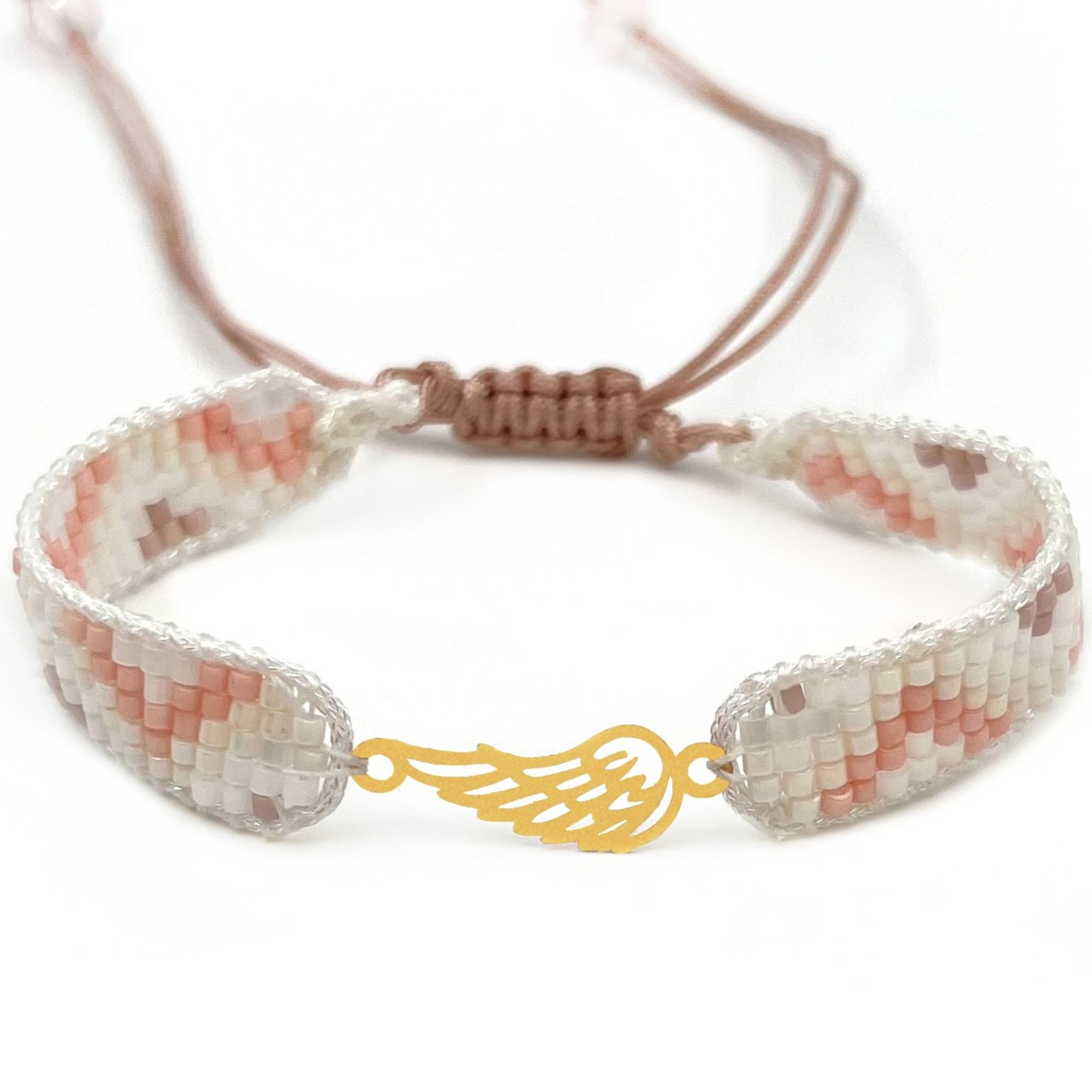 دستنبد طلا زنانه با پلاک طلا میوکی دیانا گالری کد08014