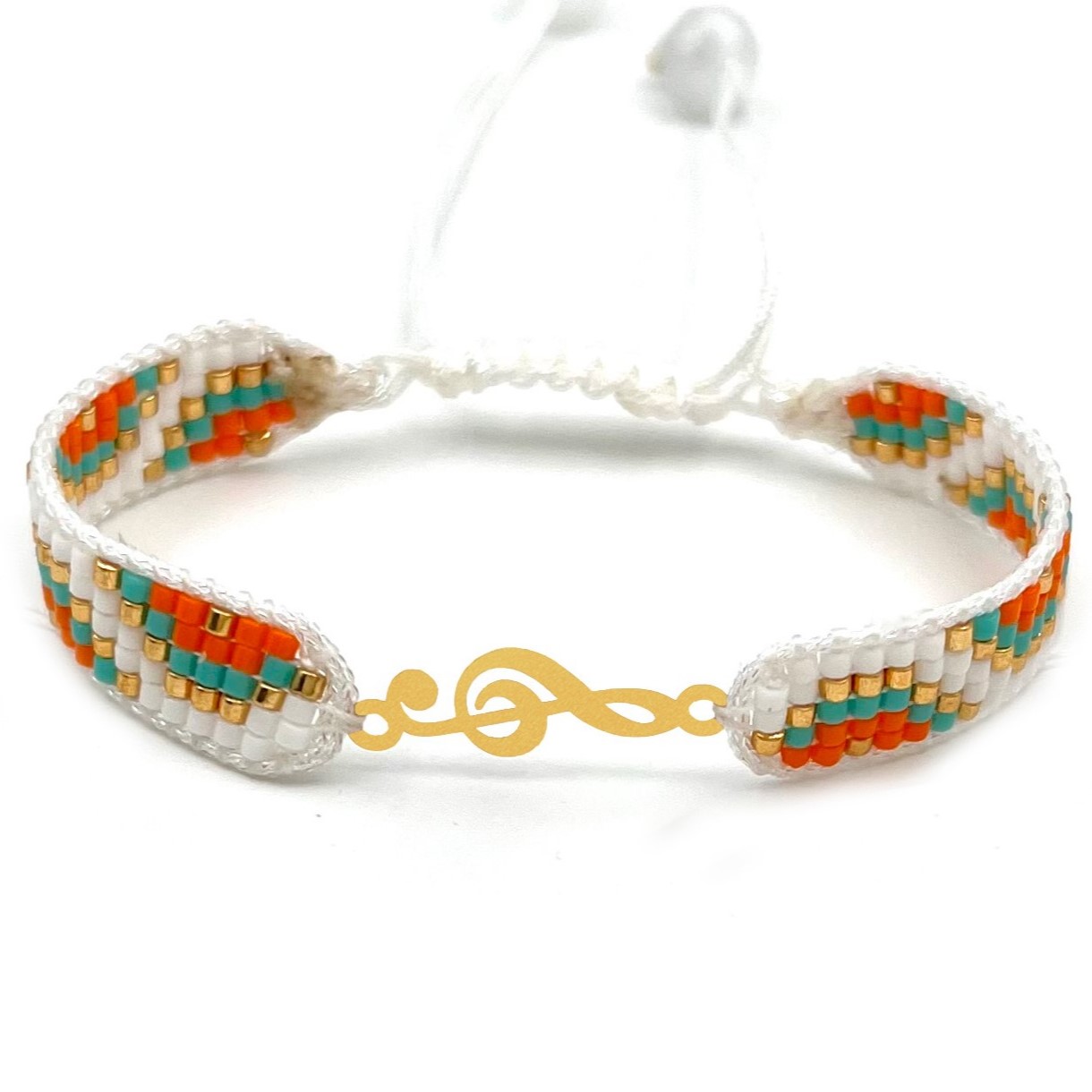 دستنبد طلا زنانه با پلاک طلا میوکی دیانا گالری کد07004