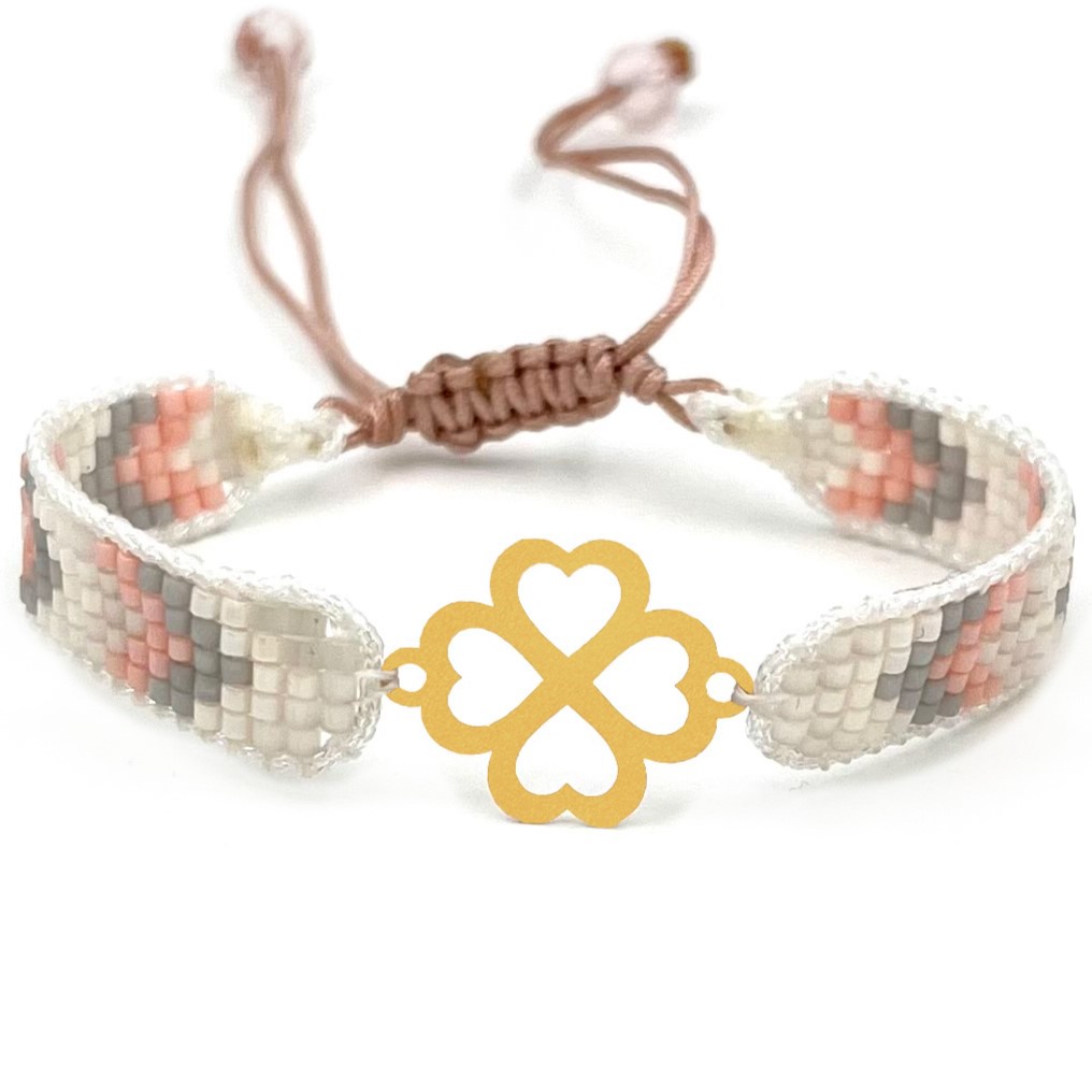 دستنبد طلا زنانه با پلاک طلا میوکی دیانا گالری کد06026