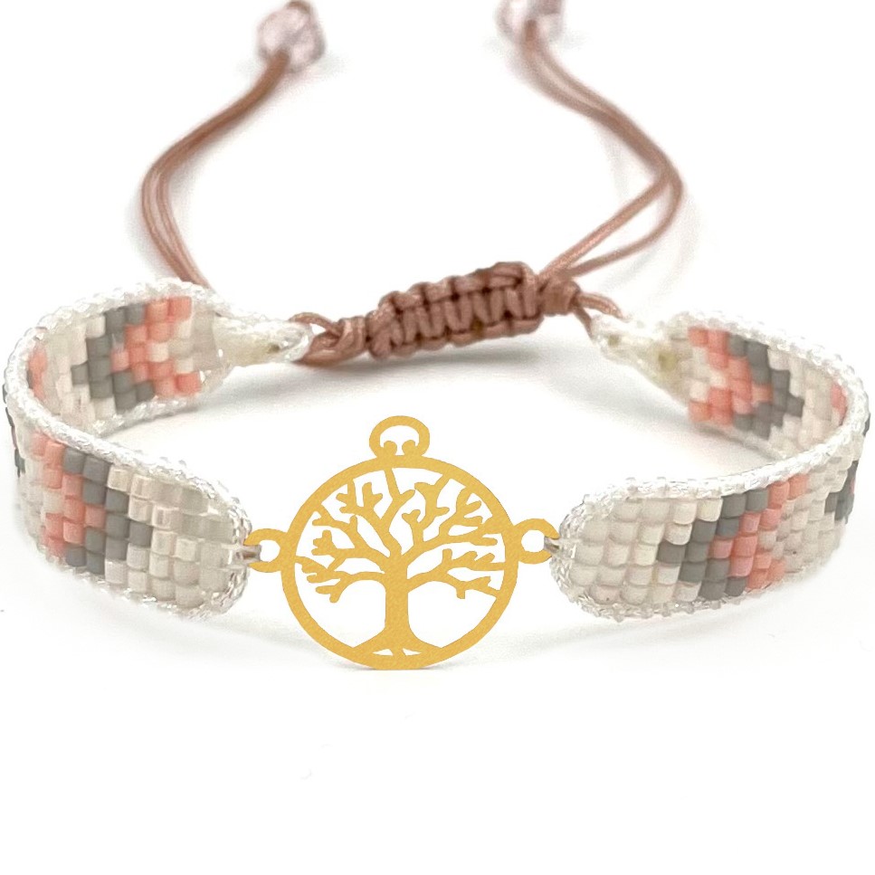 دستنبد طلا زنانه با پلاک طلا میوکی دیانا گالری کد06022