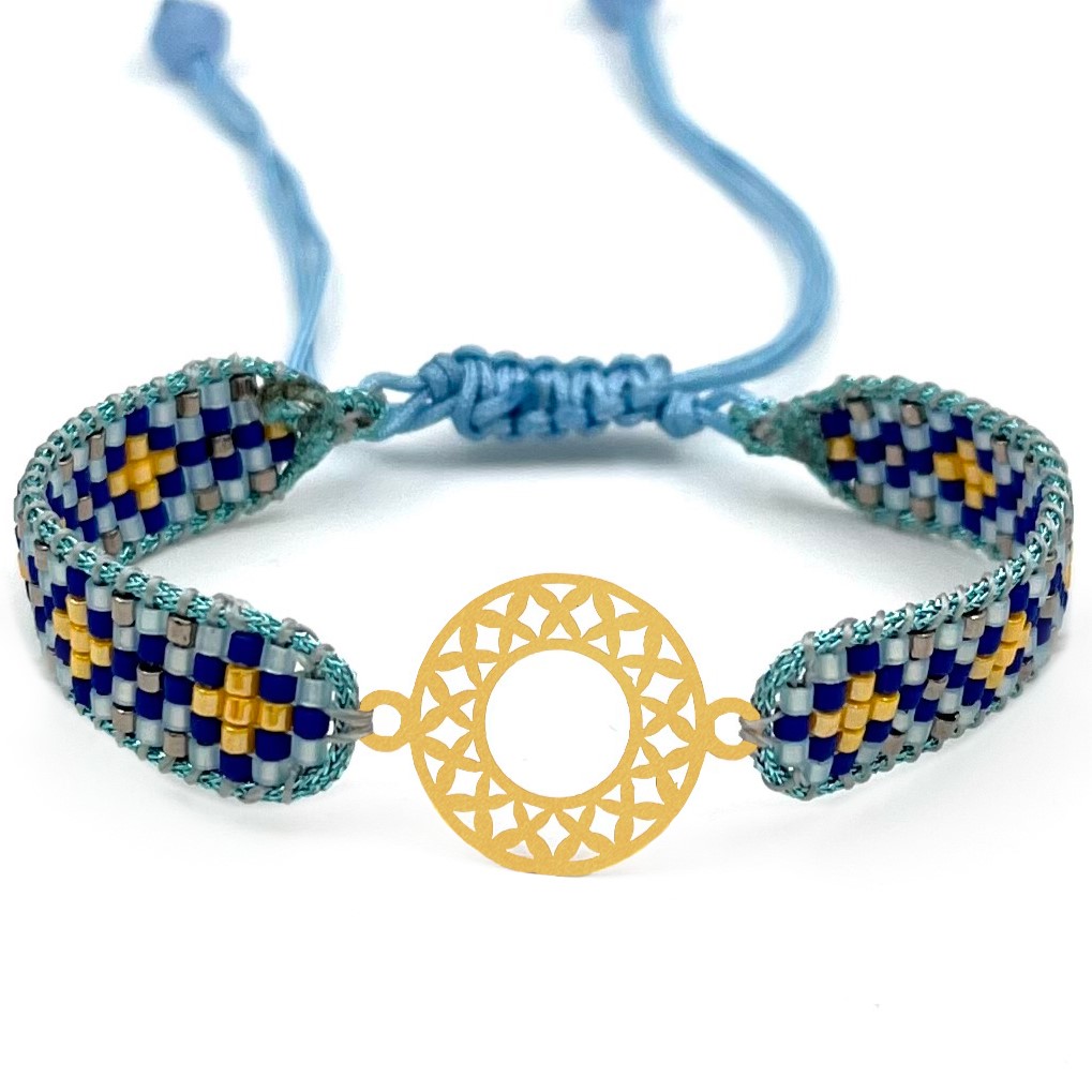 دستنبد طلا زنانه با پلاک طلا میوکی دیانا گالری کد05023 دستنبد طلا زنانه با پلاک طلا میوکی دیانا گالری کد05023