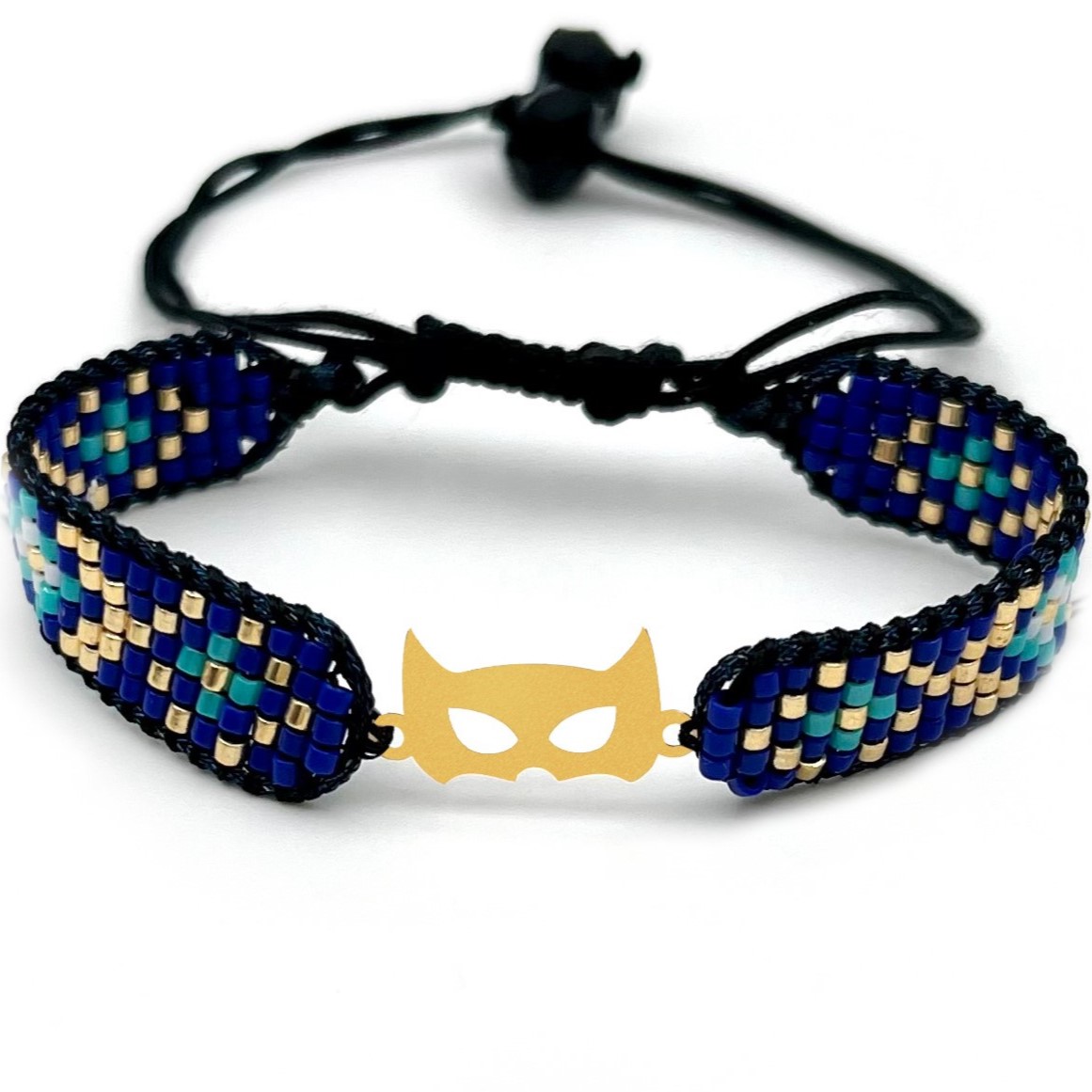 دستنبد طلا زنانه با پلاک طلا میوکی دیانا گالری کد04009