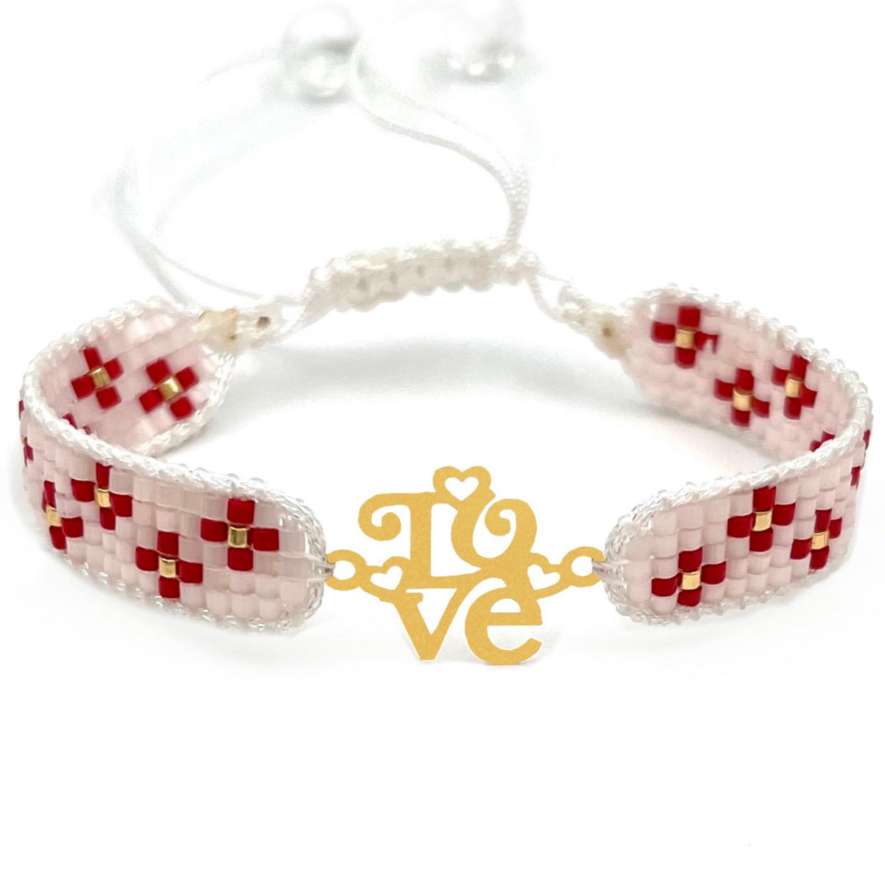 دستنبد طلا زنانه با پلاک طلا میوکی دیانا گالری کد03018