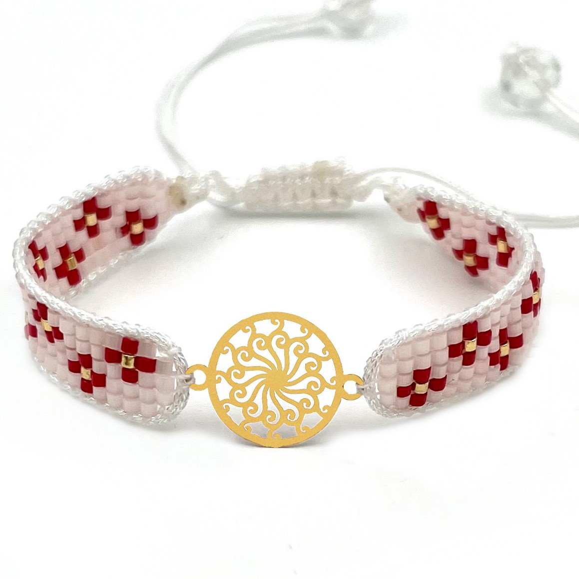 دستنبد طلا زنانه با پلاک طلا میوکی دیانا گالری کد03008 دستنبد طلا زنانه با پلاک طلا میوکی دیانا گالری کد03008