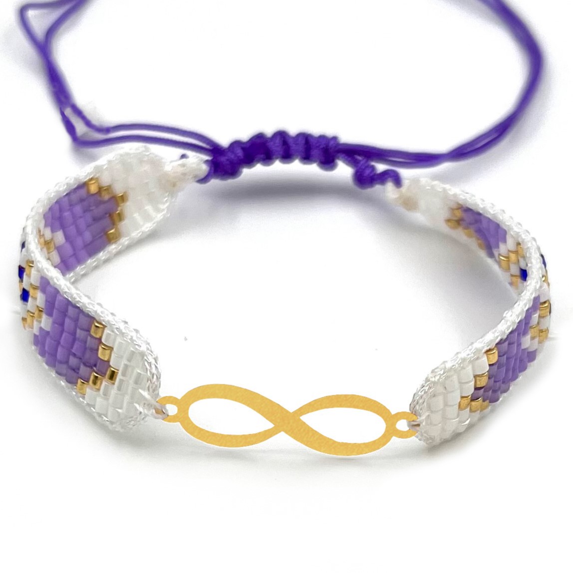 دستنبد طلا زنانه با پلاک طلا میوکی دیانا گالری کد02002