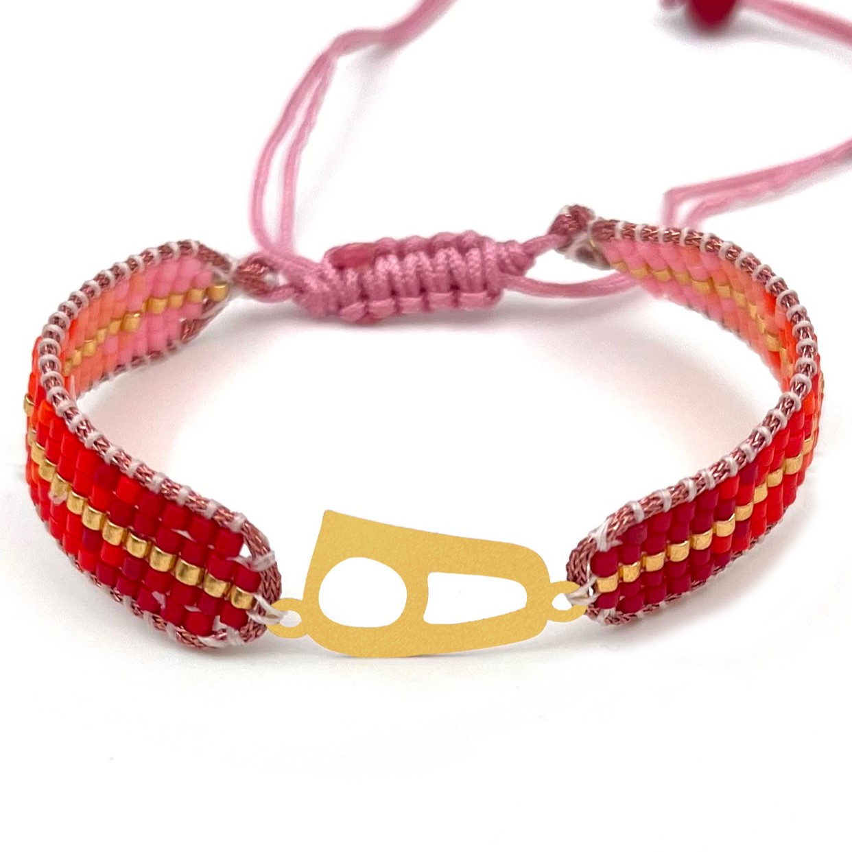 دستنبد طلا زنانه با پلاک طلا میوکی دیانا گالری کد01001 دستنبد طلا زنانه با پلاک طلا میوکی دیانا گالری کد01001