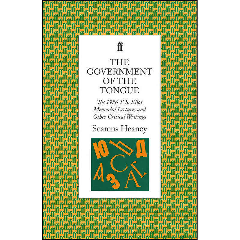 کتاب The Government of the Tongue اثر Seamus Heaney انتشارات Gardners Books
