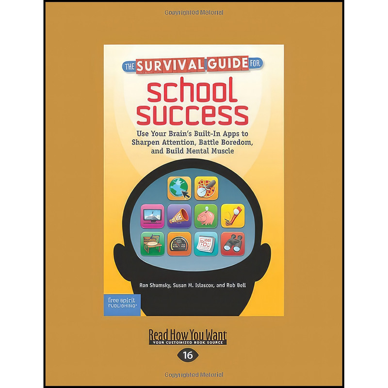 کتاب The Survival Guide for School Success اثر Ron Shumsky and Susan Islascox انتشارات بله